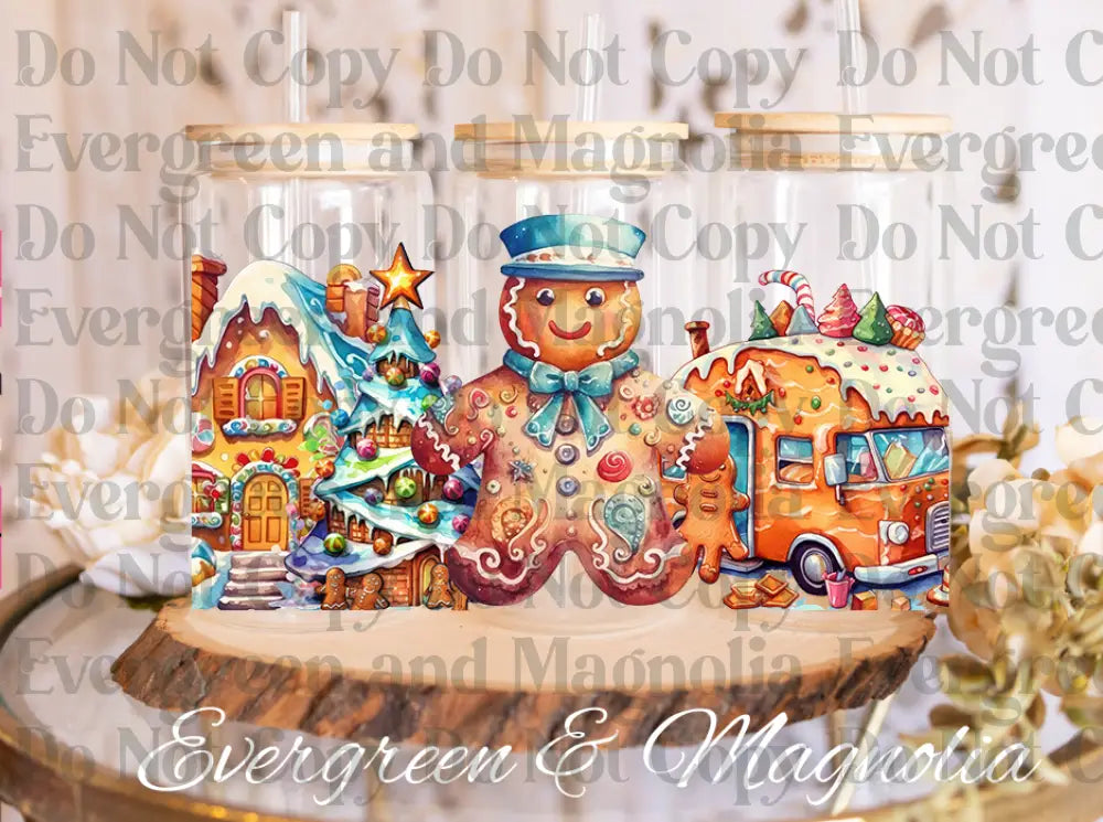 115-Gingerbread Christmas