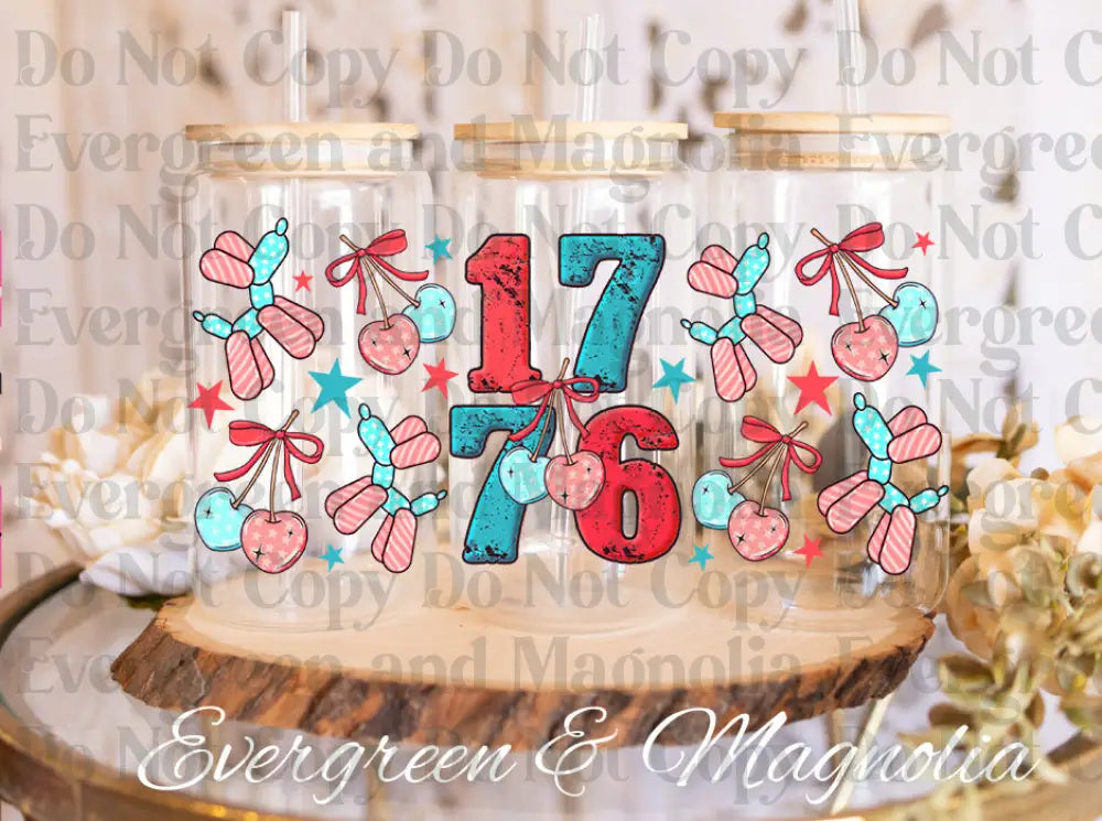 1776cherries UV DTF print