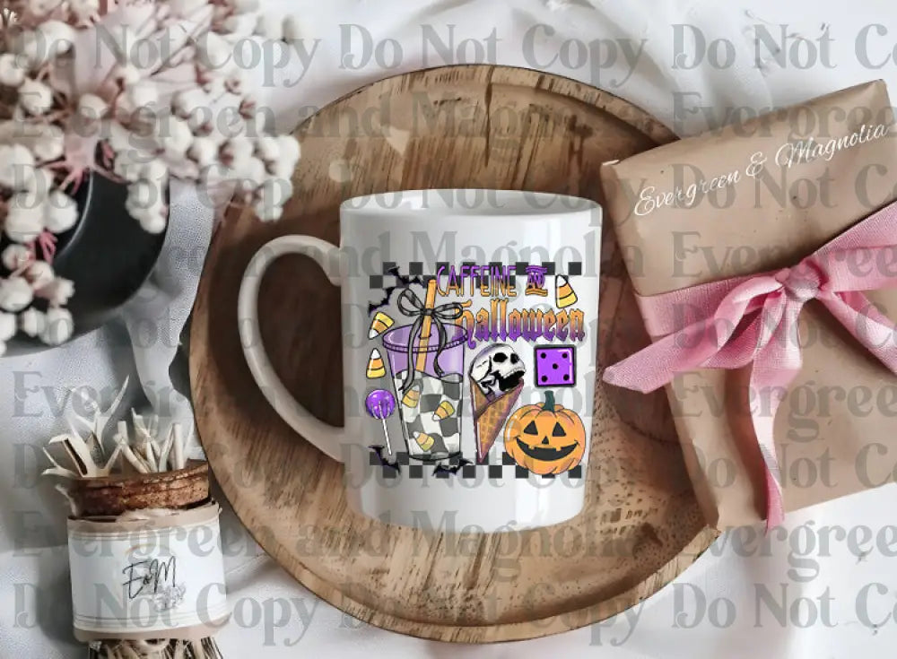 Cafe and Halloween Decal