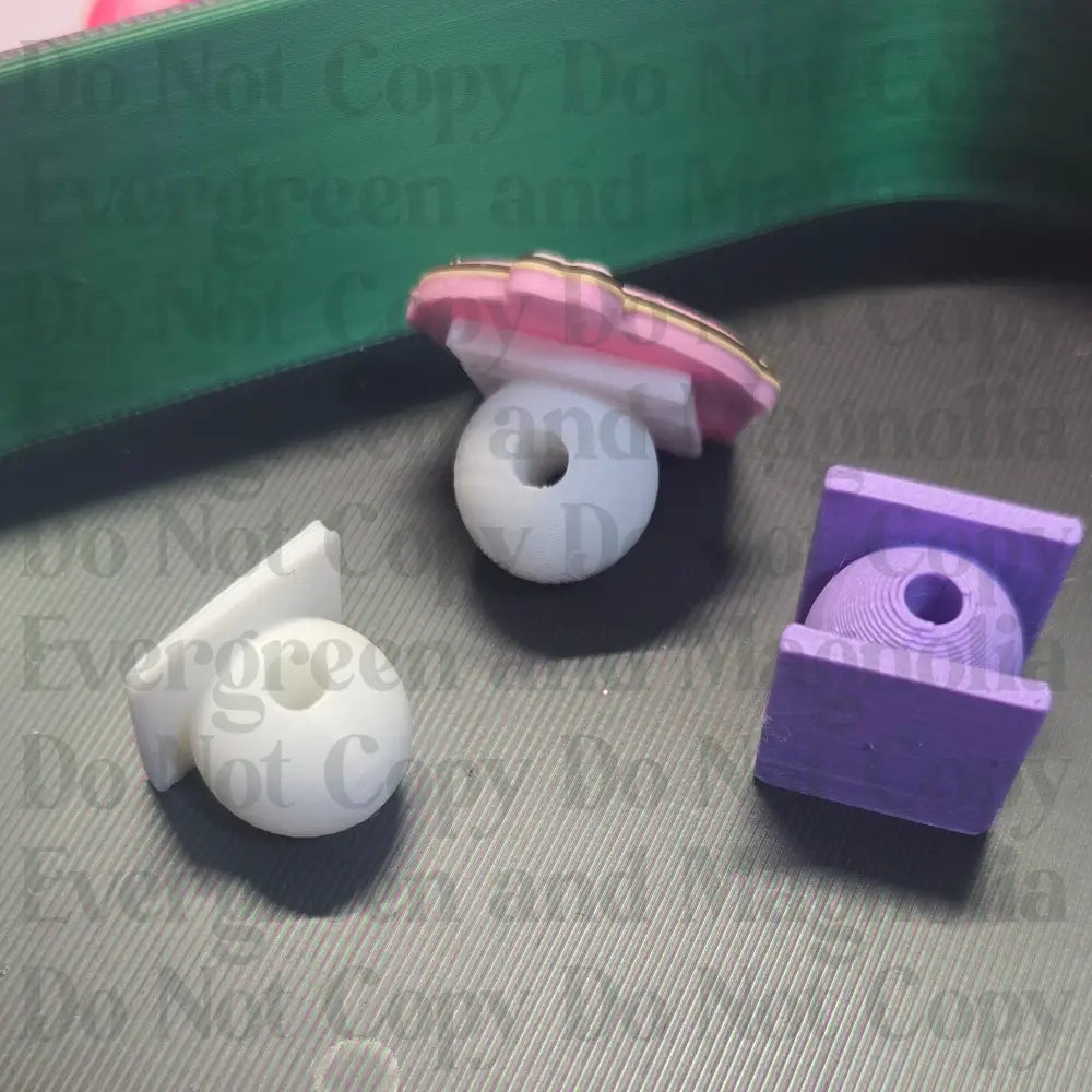 3D Printed Flatback Bead Bases | DIY Pen Beads & Craft Supplies