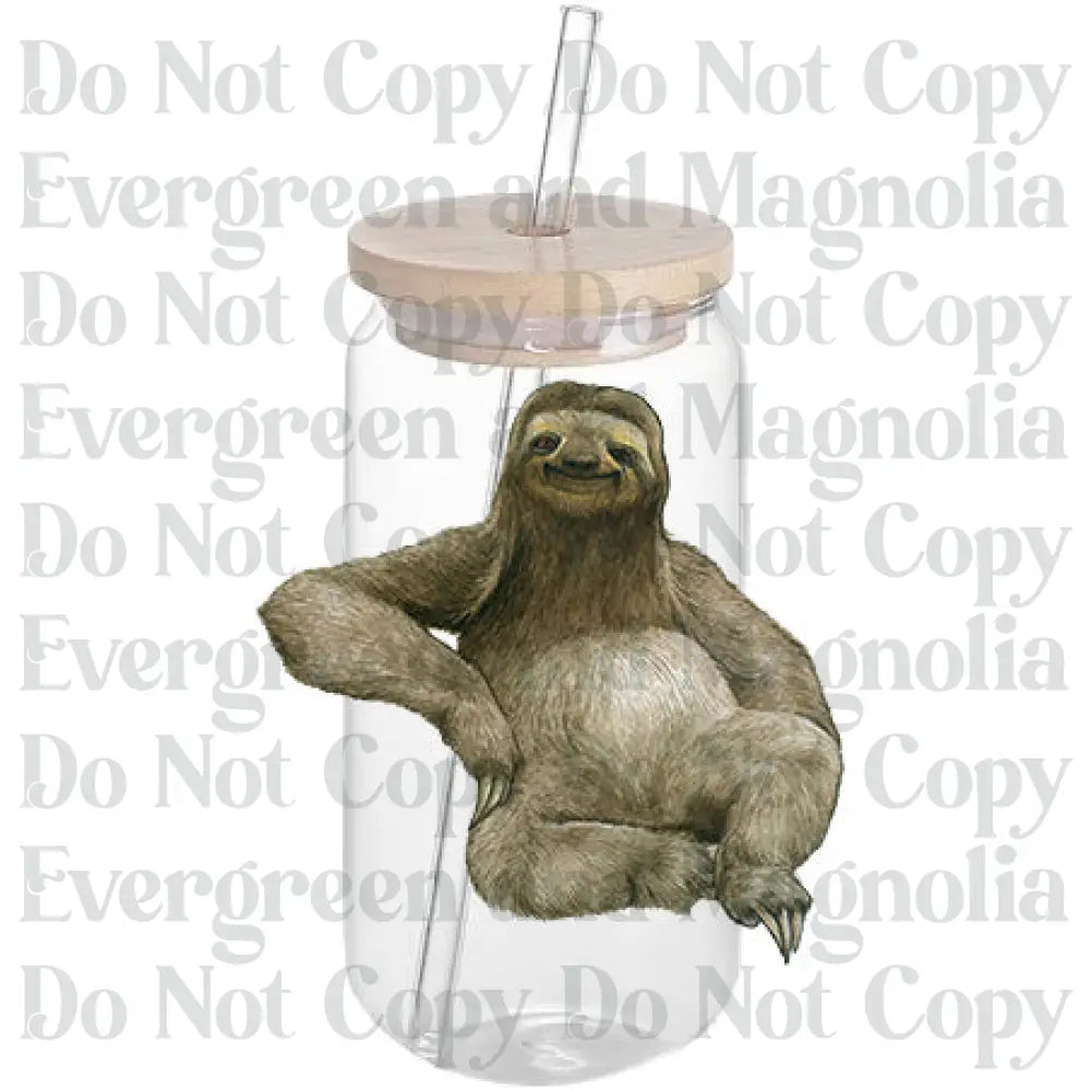 Sloth Decal 26