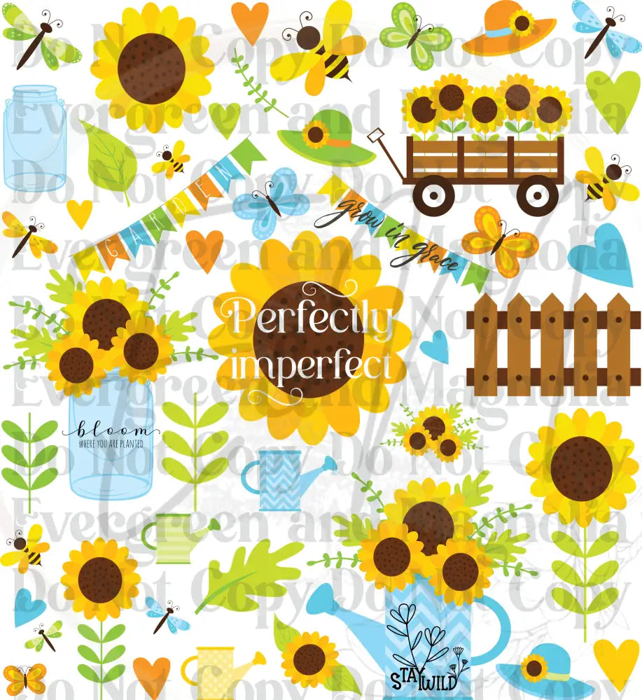 Perfectly Imperfect 11x12 Gang Sheet