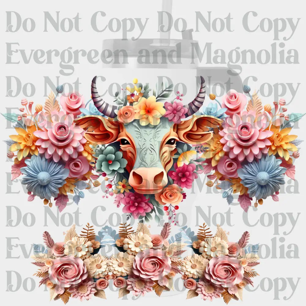 3D bull