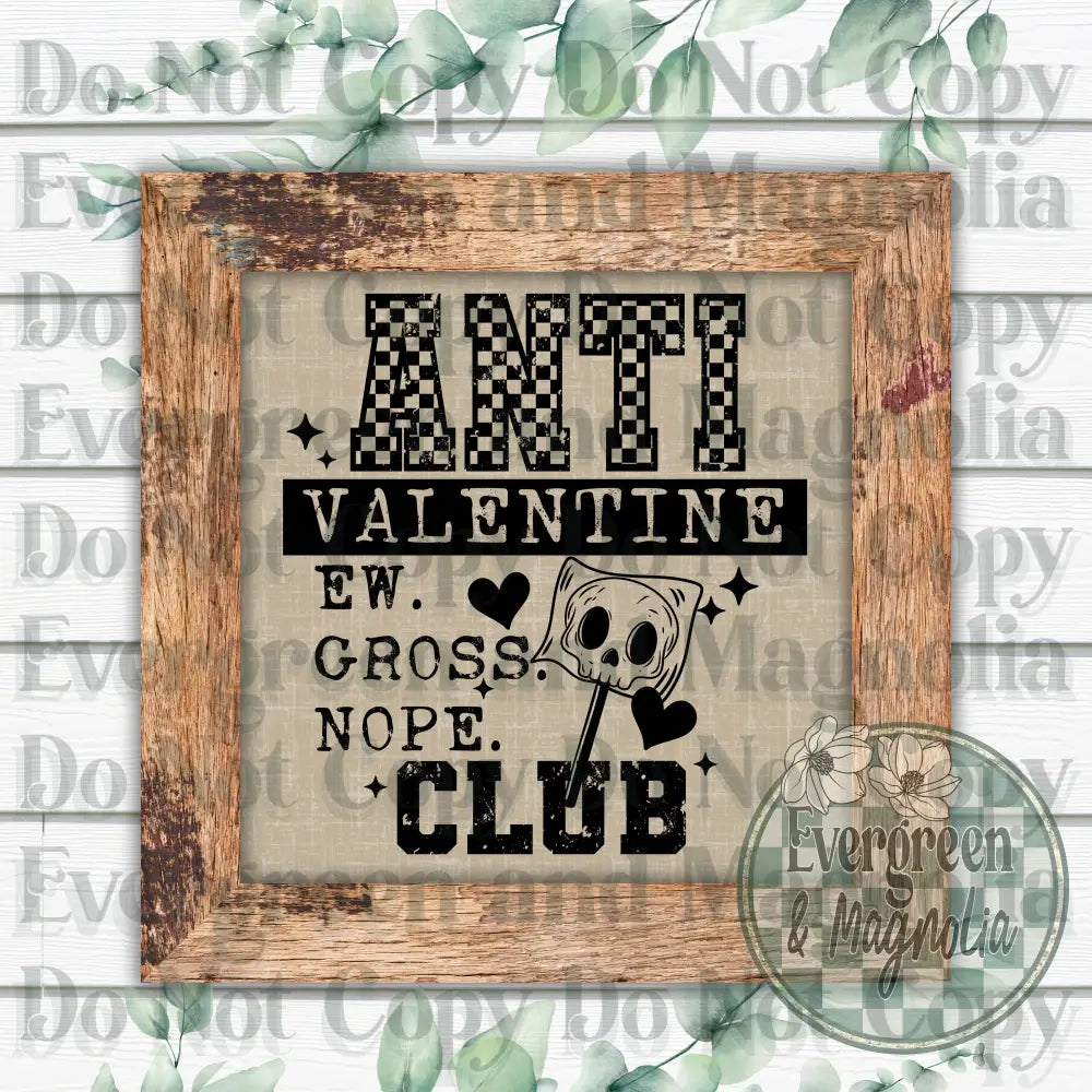Anti valentine black