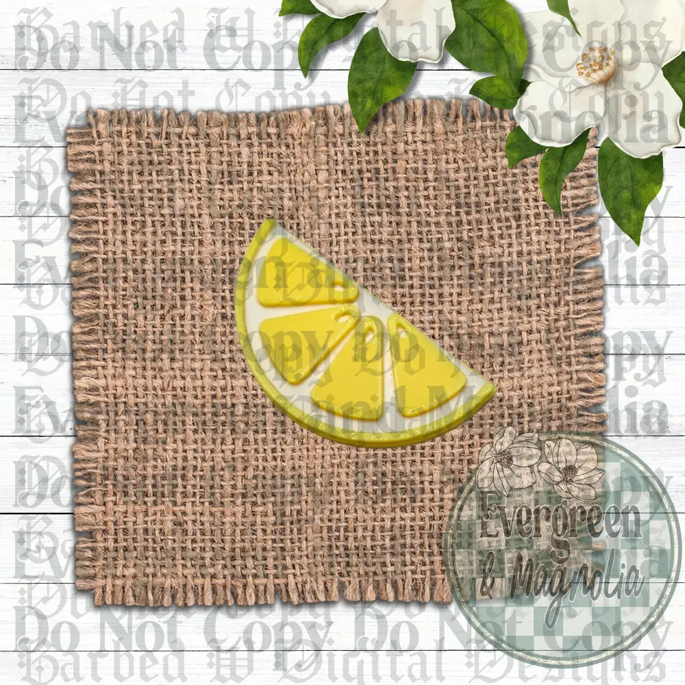 Lemon Slice Charm