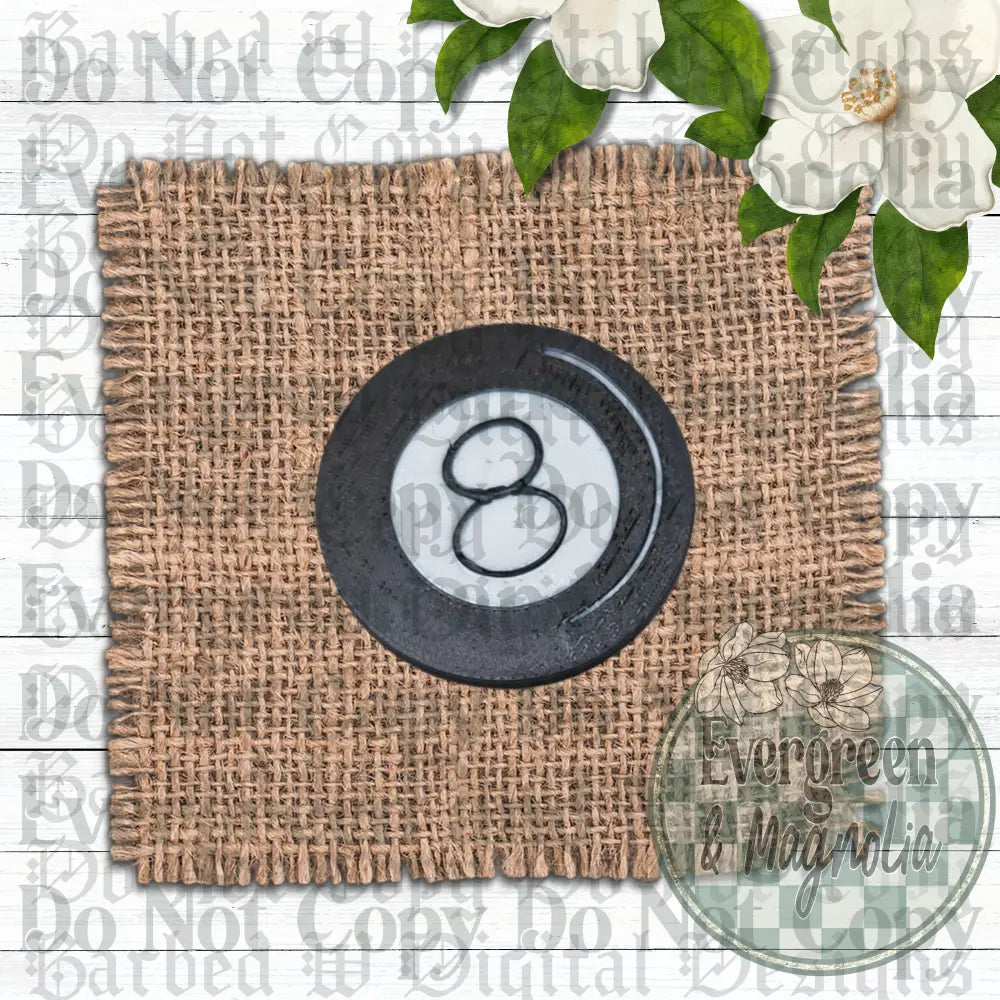 8 Ball Charm