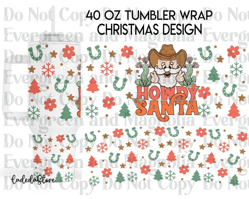 Howdy Santa Christmas