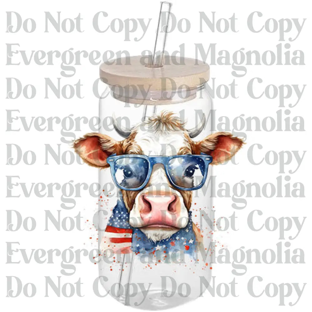 4th of July Cow 11