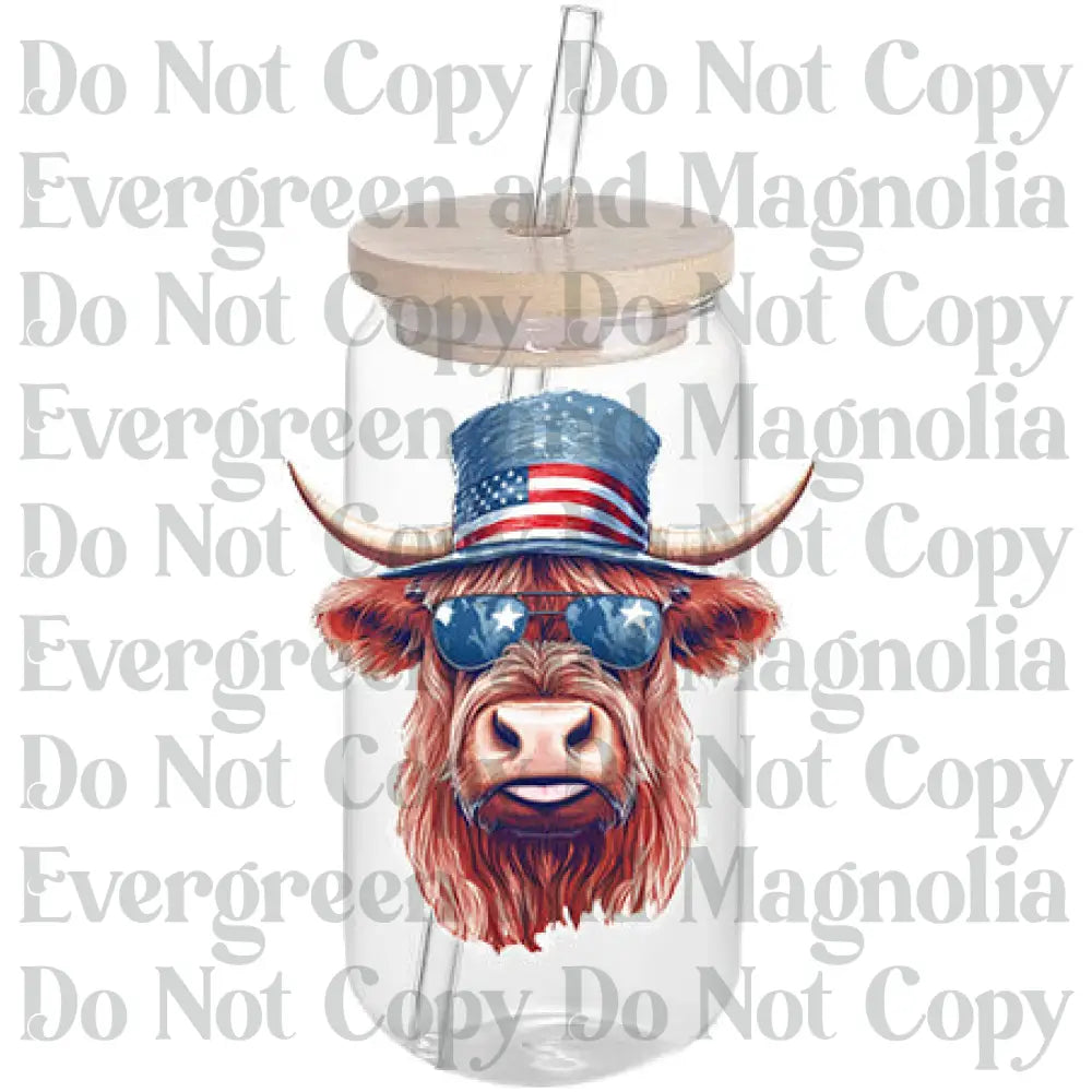 4th of July Cow 19