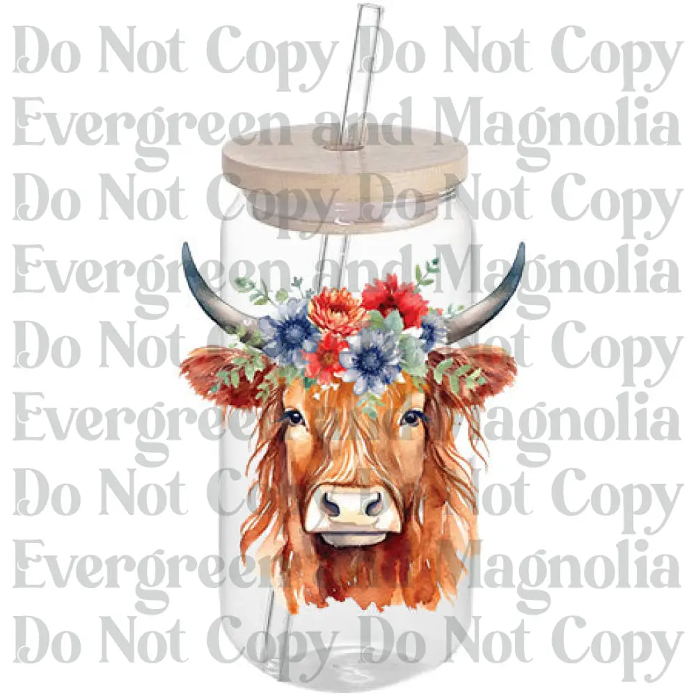 4th of July Cow 23