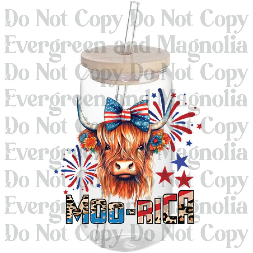 4th of July Cow 24
