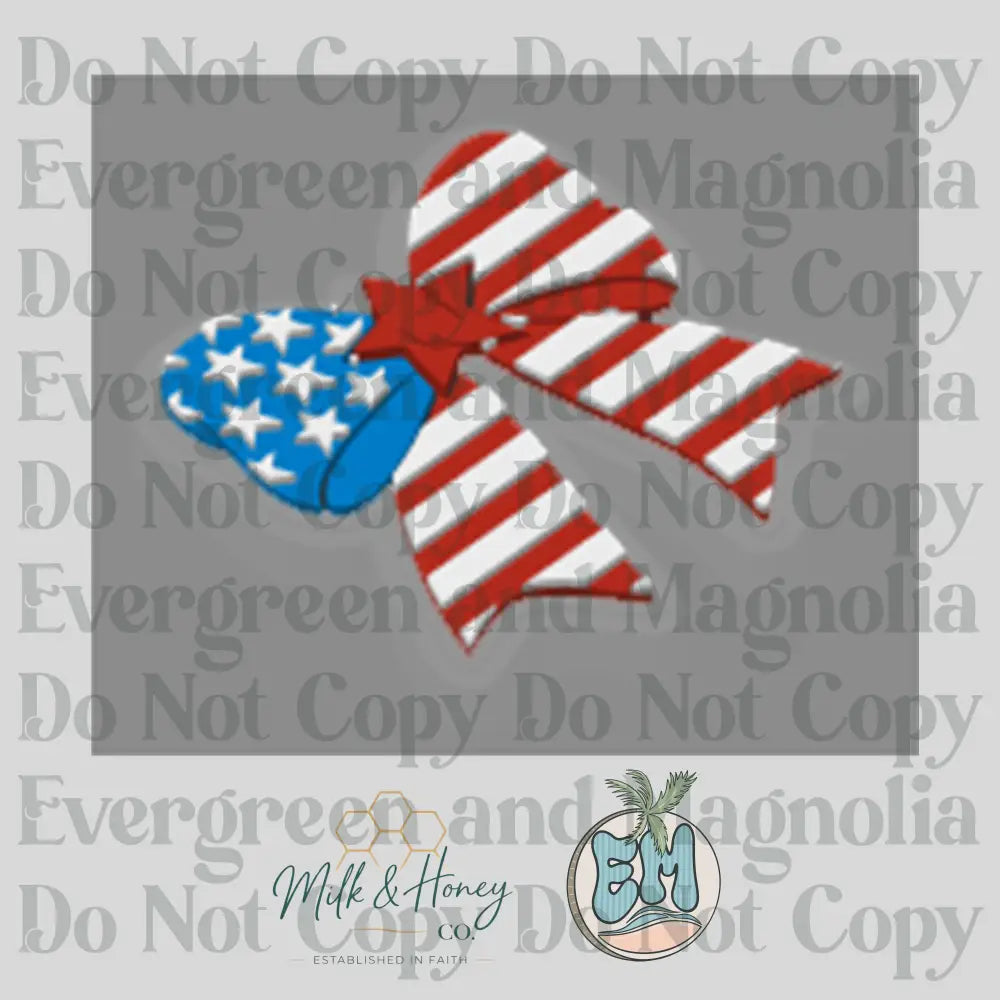 4th of July Bow collection