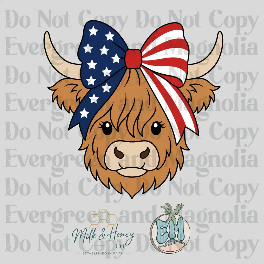 4th of July Cow Collection