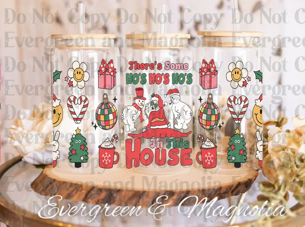 5-Theres Some Hoes in This House - Retro Christmas