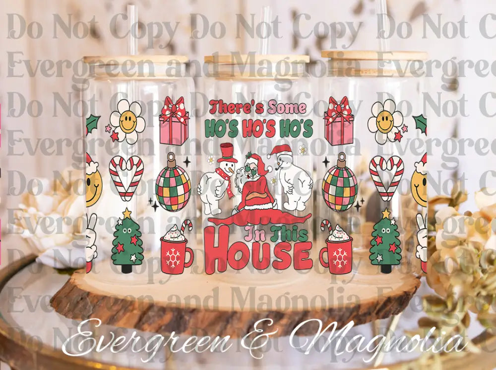 5-Theres Some Hoes in This House - Retro Christmas