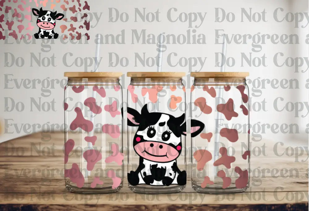 Rose Gold Baby Cow