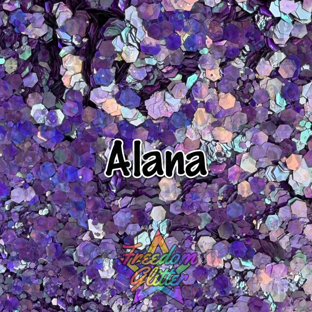 Alana (Hologram Glitter)