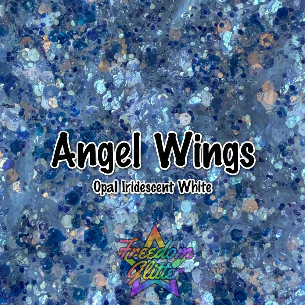 Angel Wings (Opal High Sparkle Iridescent Glitter)