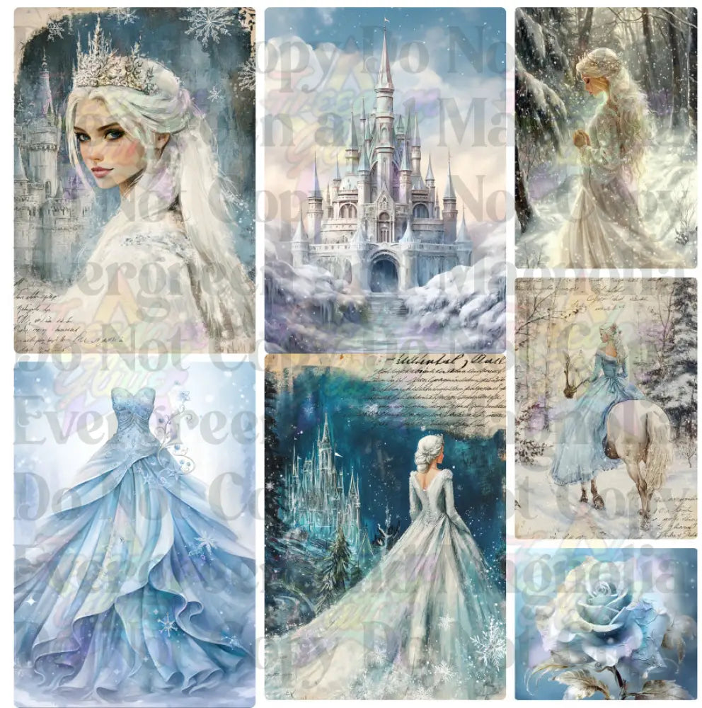 Mixed Image Sheet - Ice Queen (Printed Vinyl)