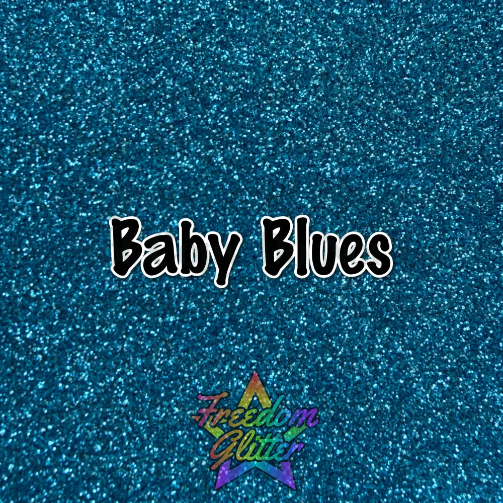 Baby Blues (Metallic Glitter)