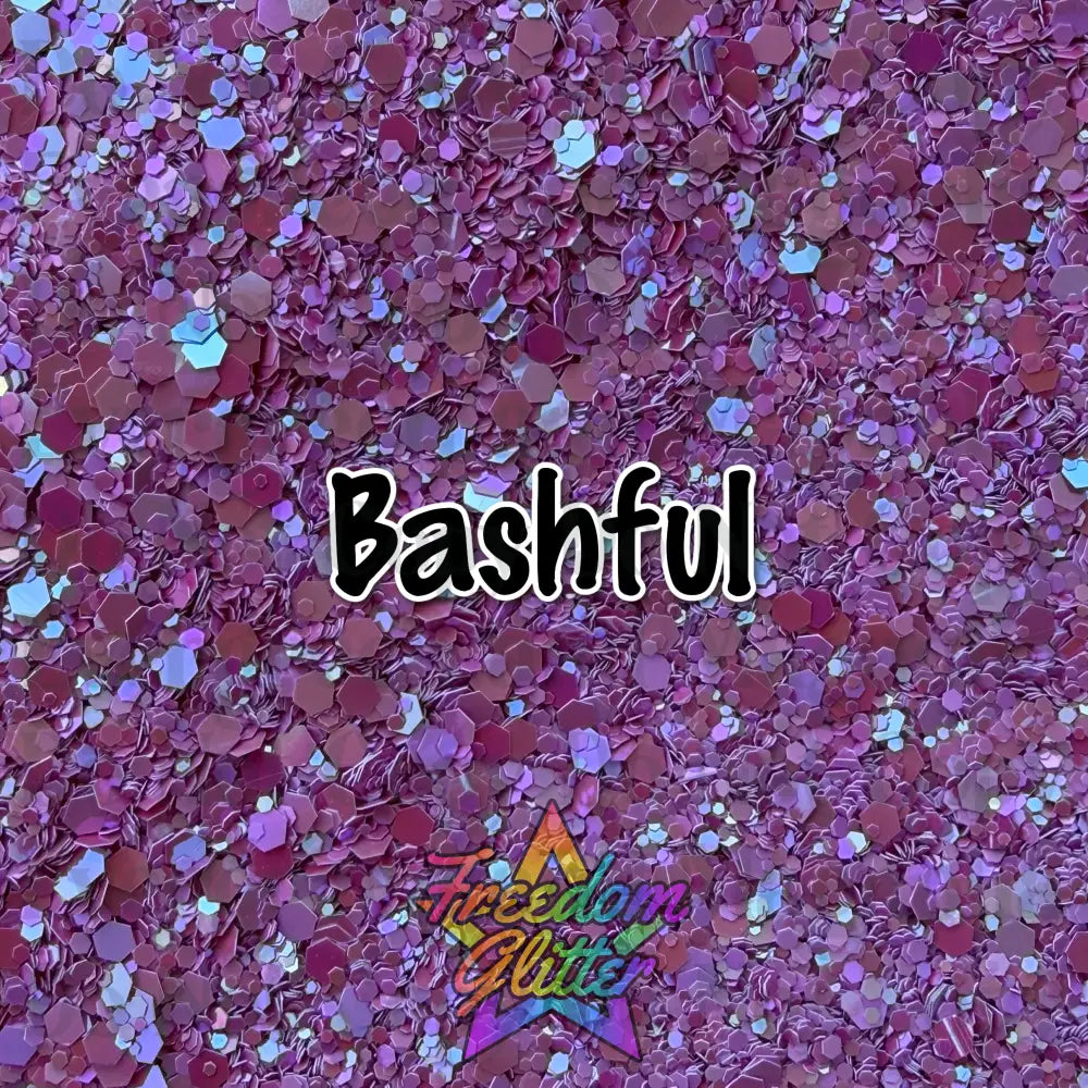 Bashful (Pearl Iridescent Glitter)