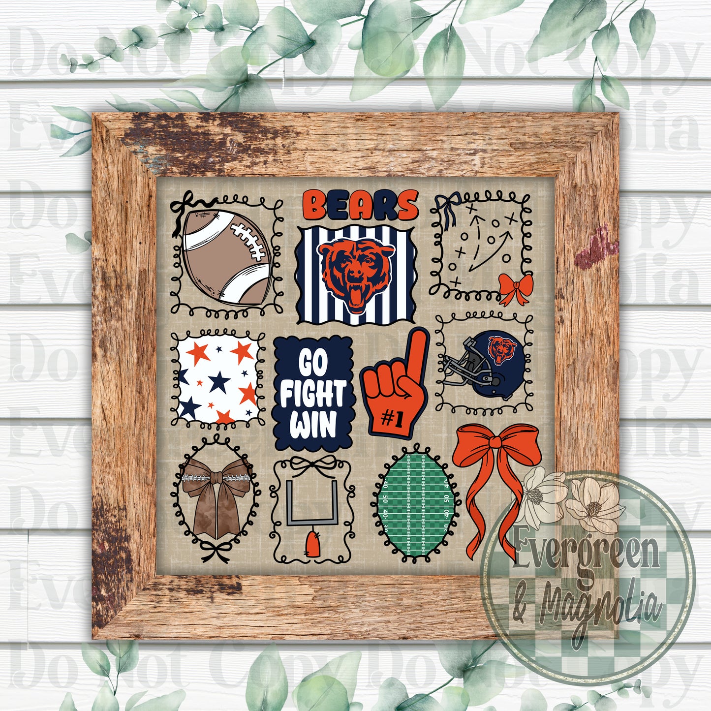 Bears Coquette Frame