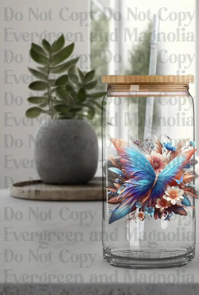 Beautiful butterfly decals 17