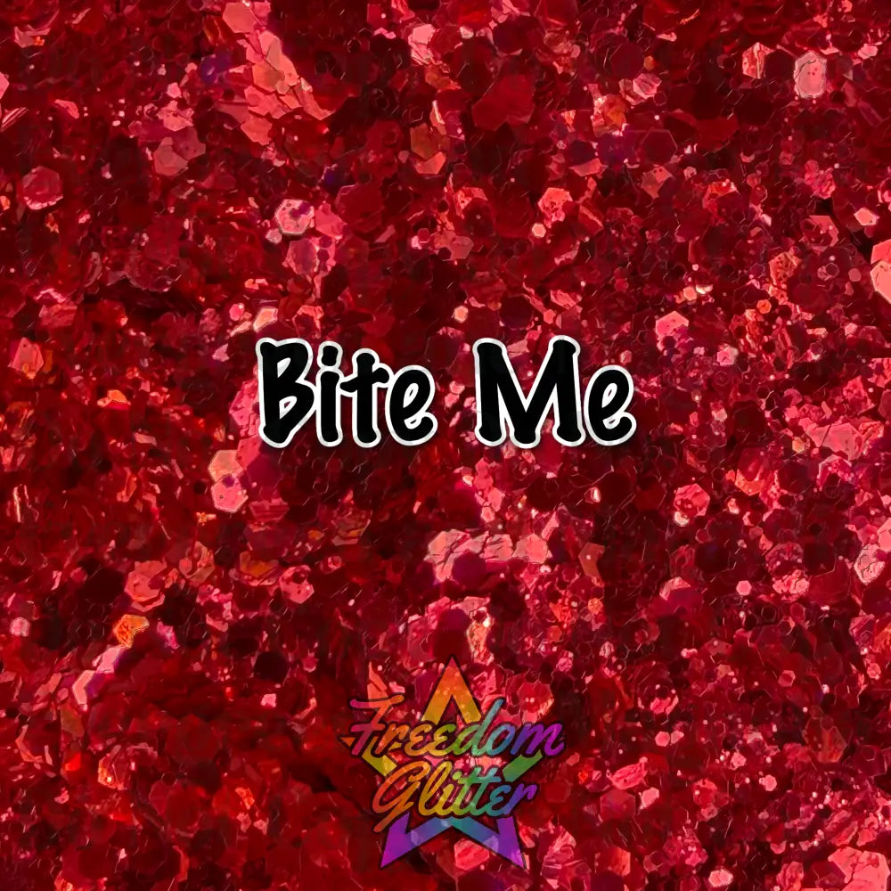 Bite Me! (High Sparkle Iridescent Glitter)