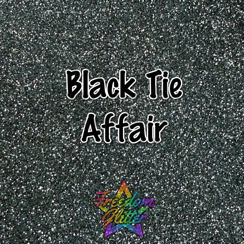 Black Tie Affair (Metallic Glitter)