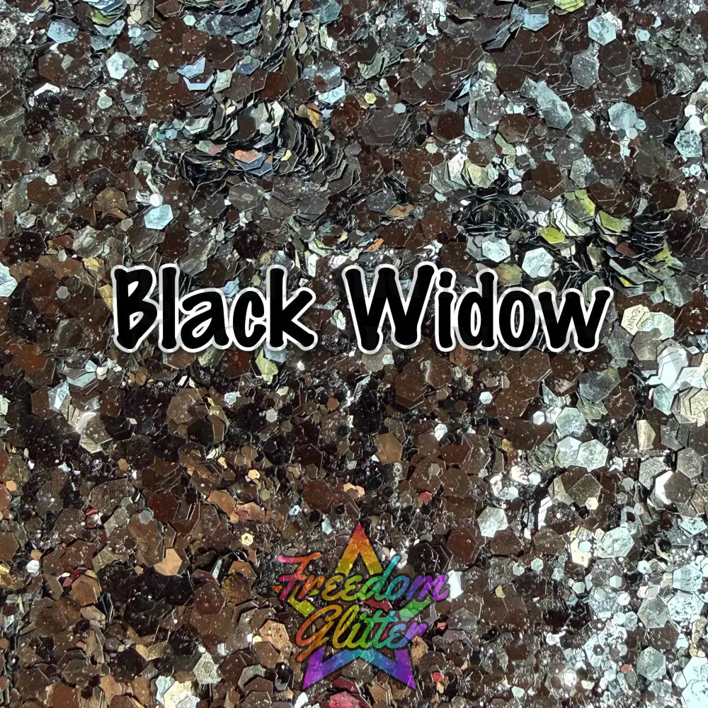 Black Widow (Metallic Glitter)