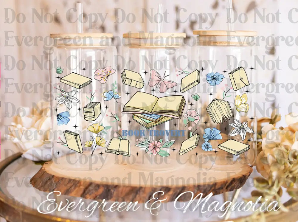 Boho Booktrovert Reading Lover