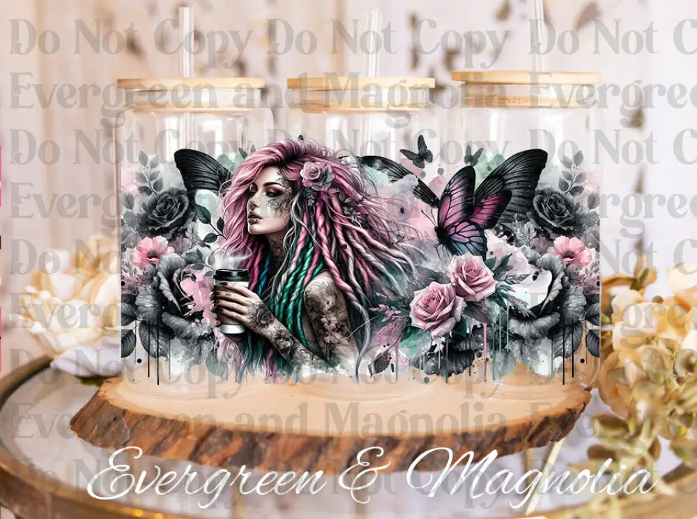 Breath tattoo no quote UV DTF print