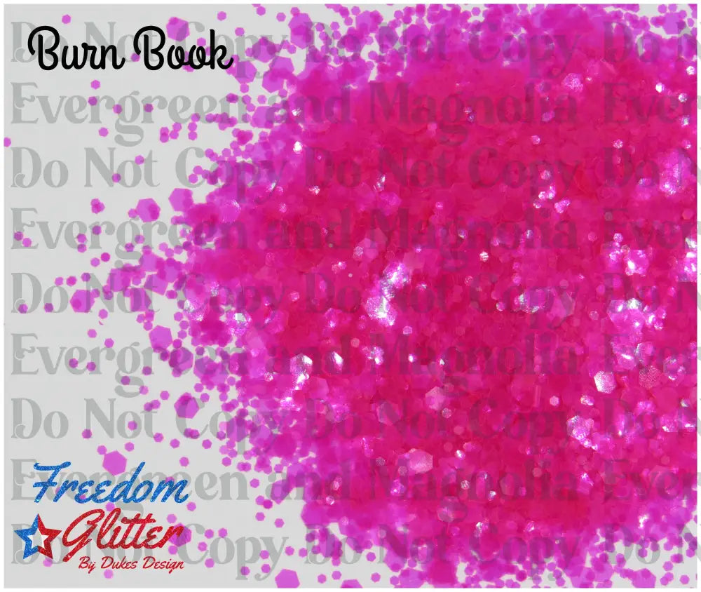 Burn Book (Iridescent Glitter)