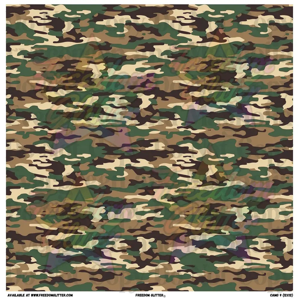 Camo 9 (Printed Vinyl)