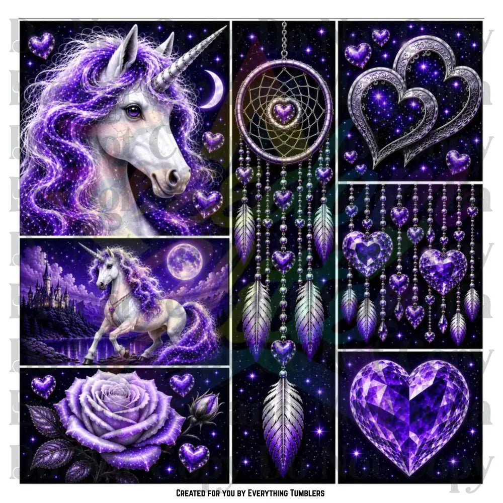 Celestial Unicorn (Printed Vinyl)