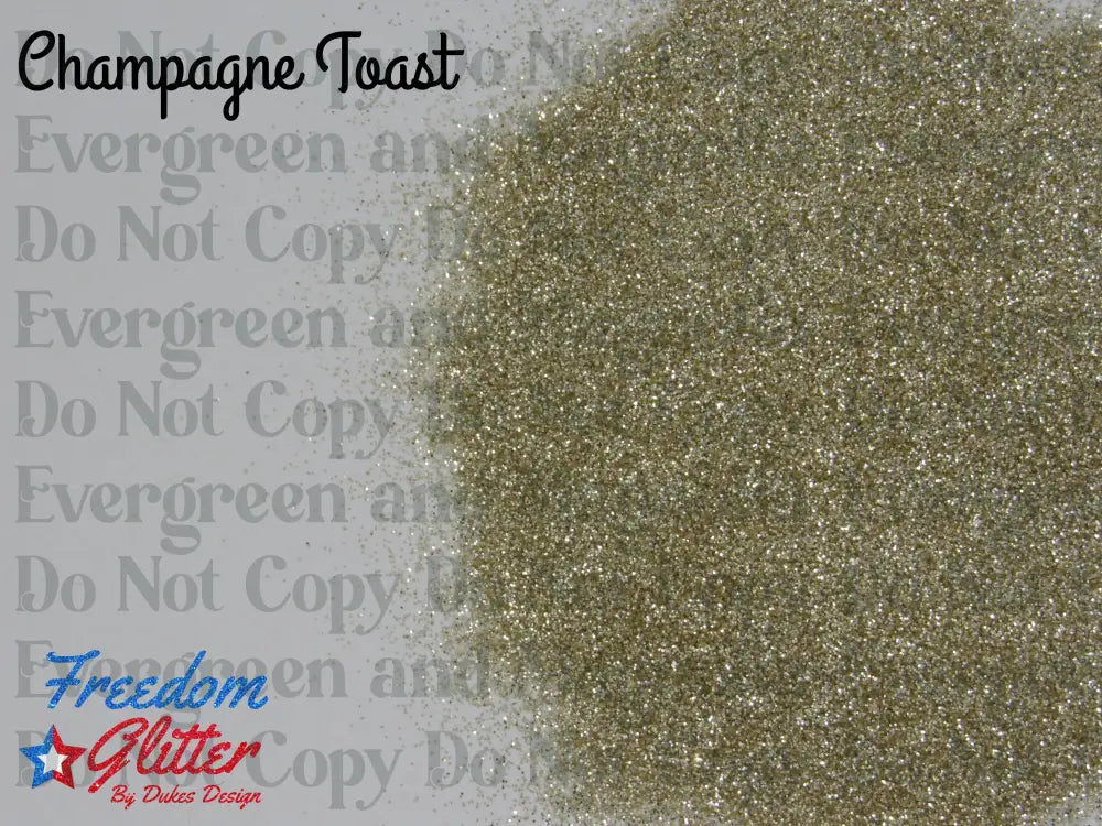 Champagne Toast (Metallic Glitter)