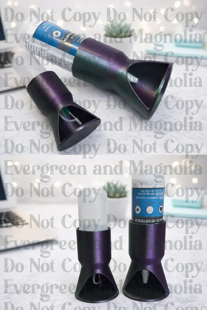 3D Printed Glue Holder Stand – Fits 2 Bottle Sizes