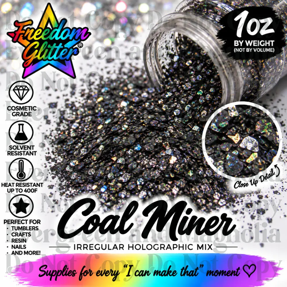 Coal Miner (Irregular Cut)