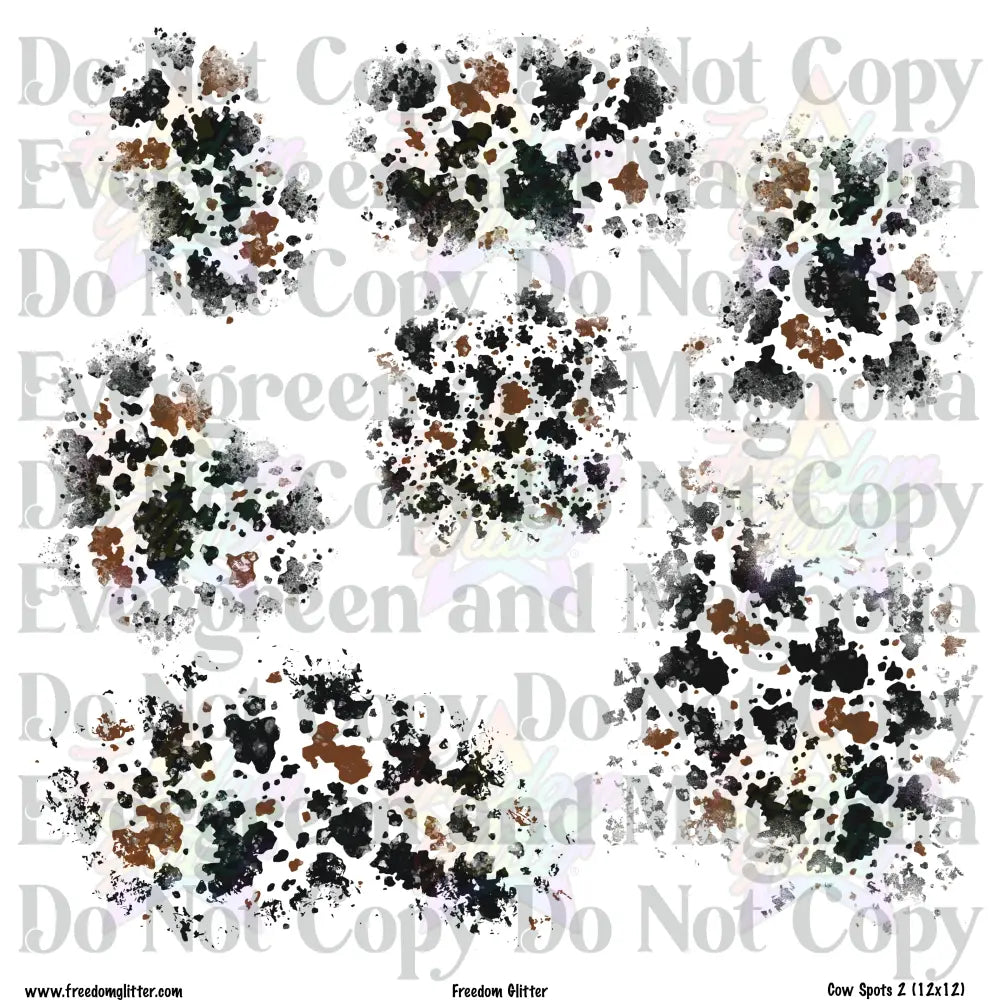 Cow Spots 2 (Printed Vinyl)