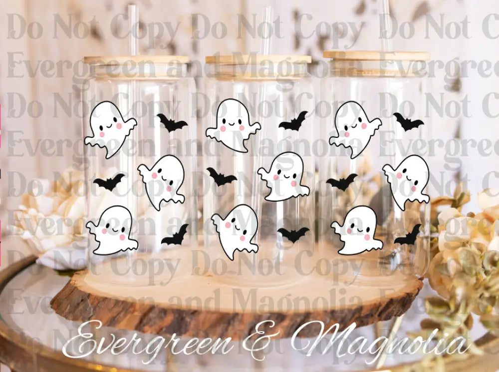 CuteGhosts UV DTF print