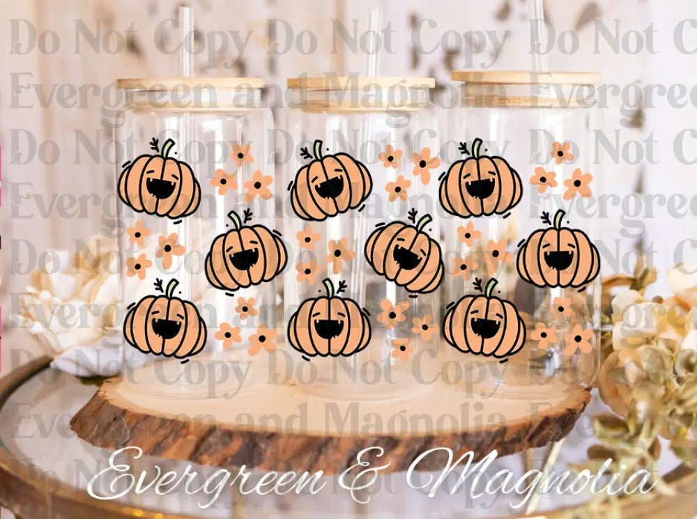 CutePumpkins UV DTF print