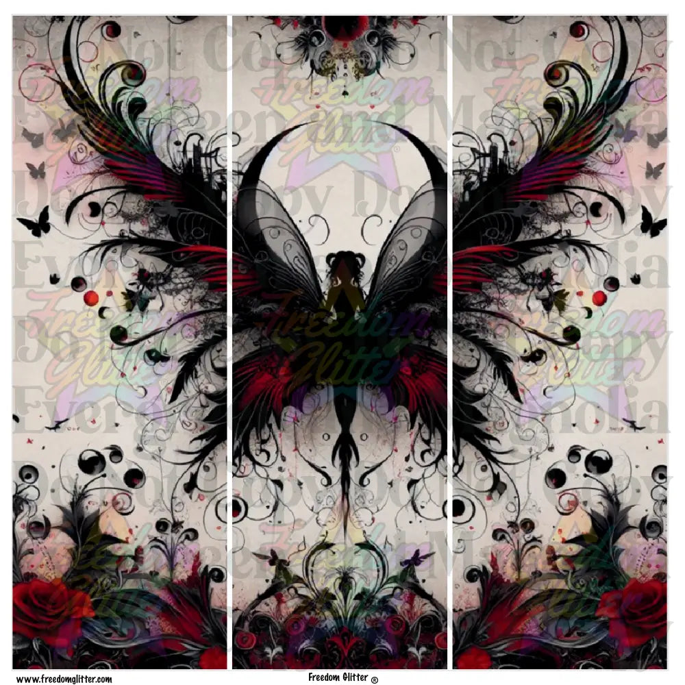 Mixed Image Sheet - Dark Fairy 2 (Printed Vinyl)