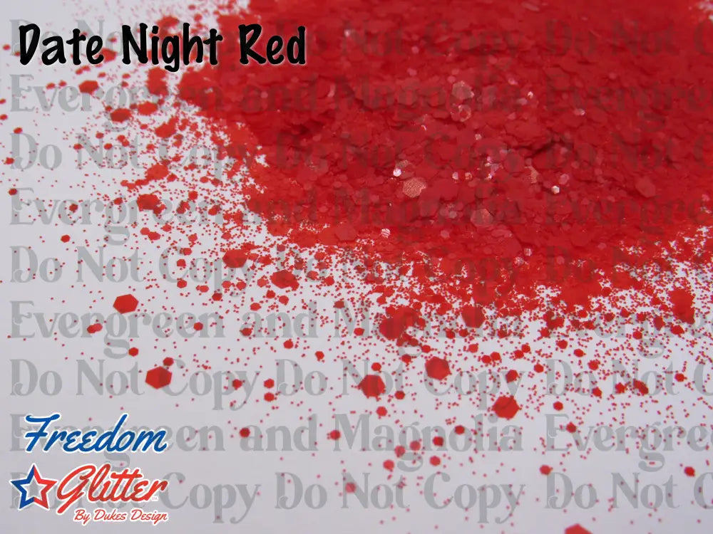 Date Night Red (Metallic Glitter)