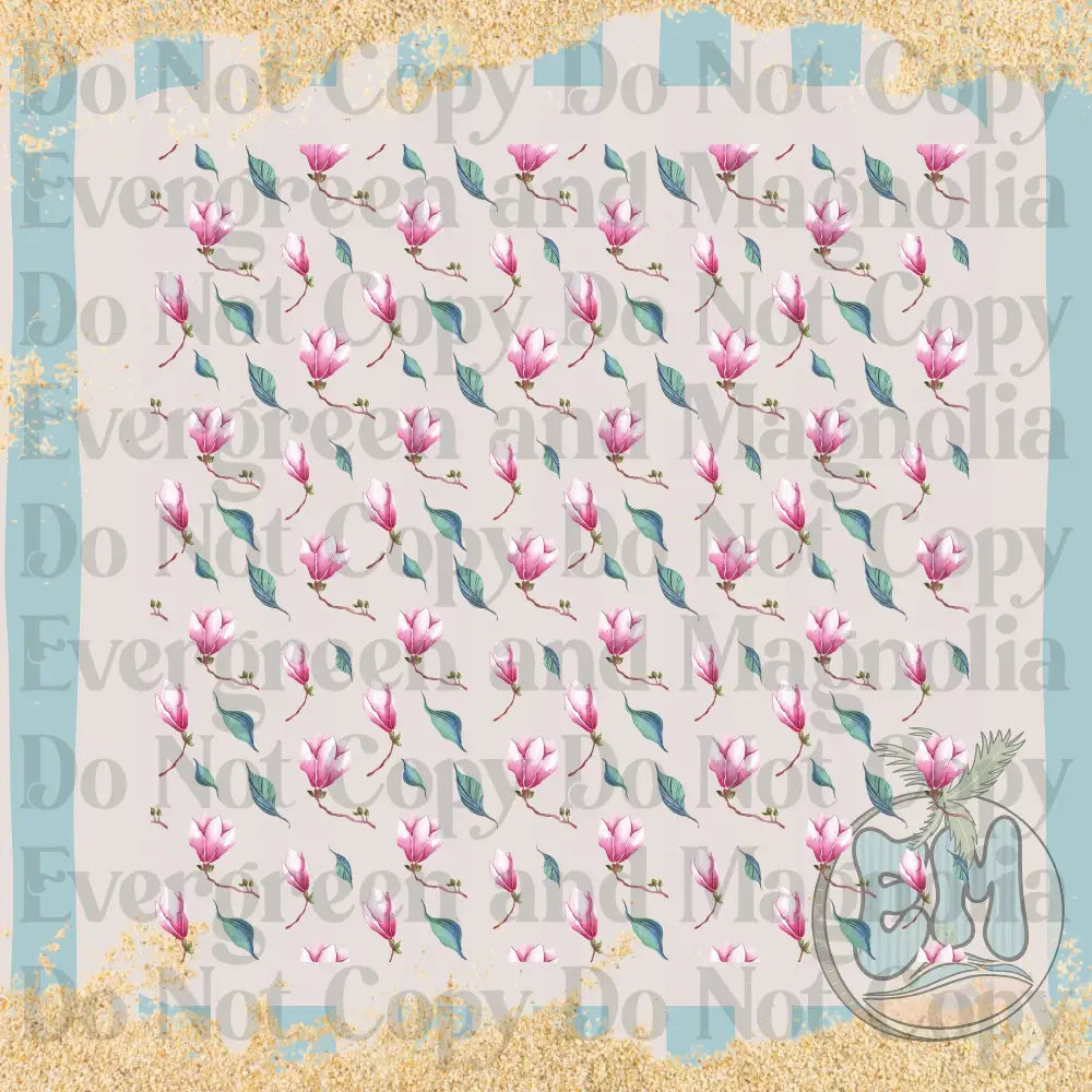 Small pink floral