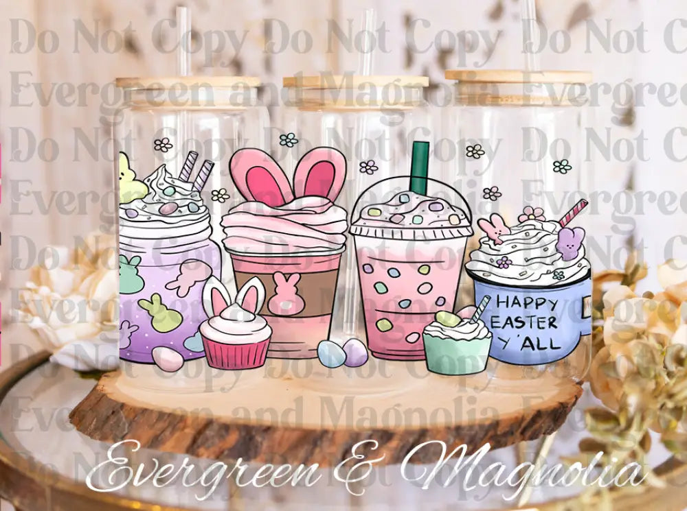EasterCoffee01 UV DTF print