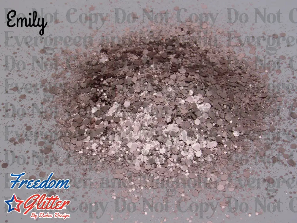 Emily (Matte Metallic Glitter)