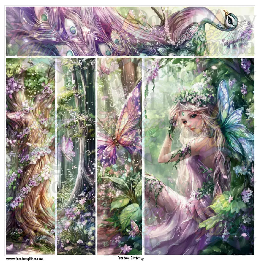 Mixed Image Sheet - Enchanted 2 (Printed Vinyl)