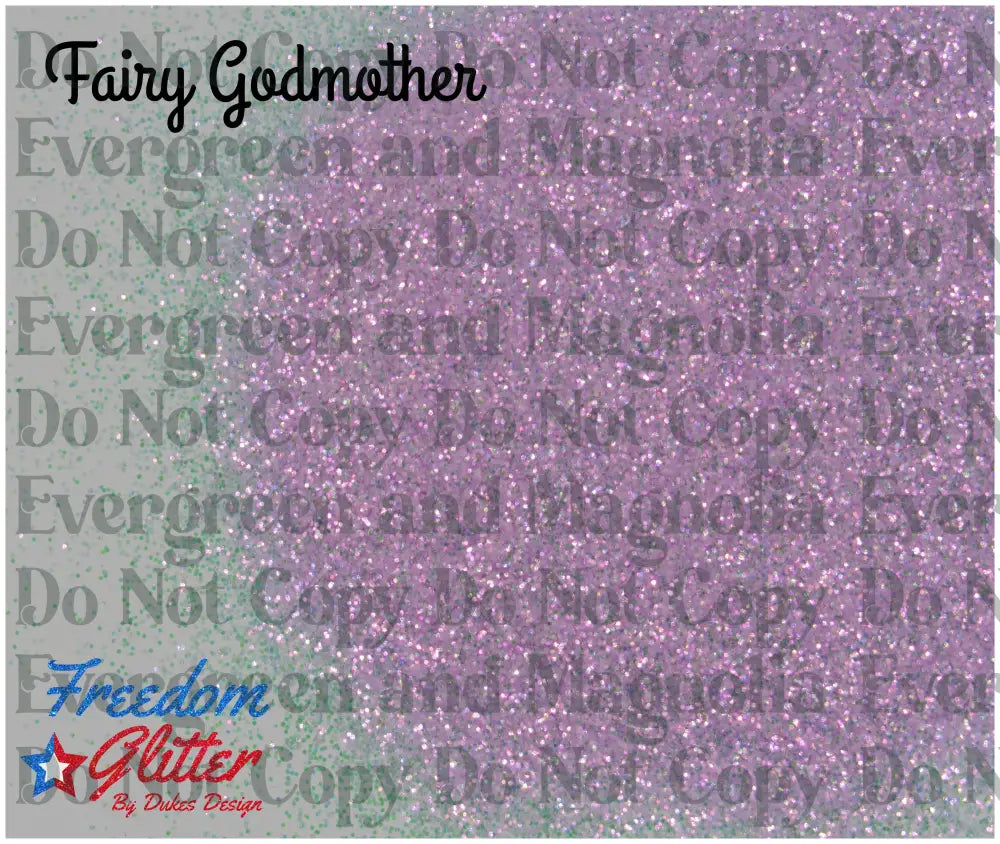 Fairy Godmother (High Sparkle Iridescent Glitter)