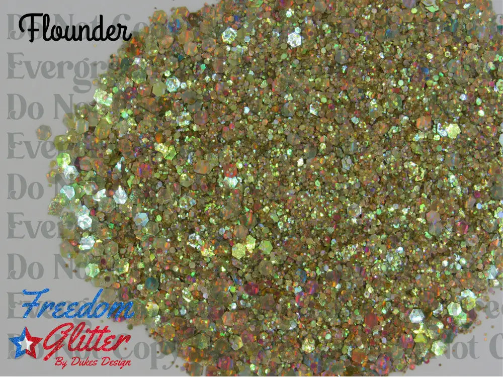 Flounder (Hologram Glitter)