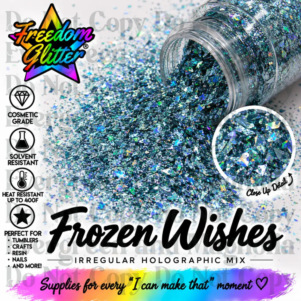 Frozen Wishes (Holographic Glitter)